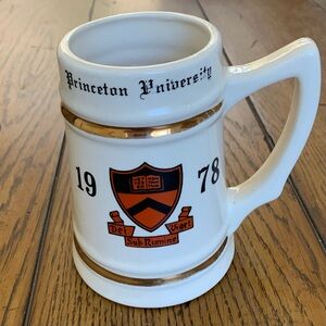 Princeton University White Ceramic Mug